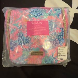 Lilly Pulitzer travel toiletry kit